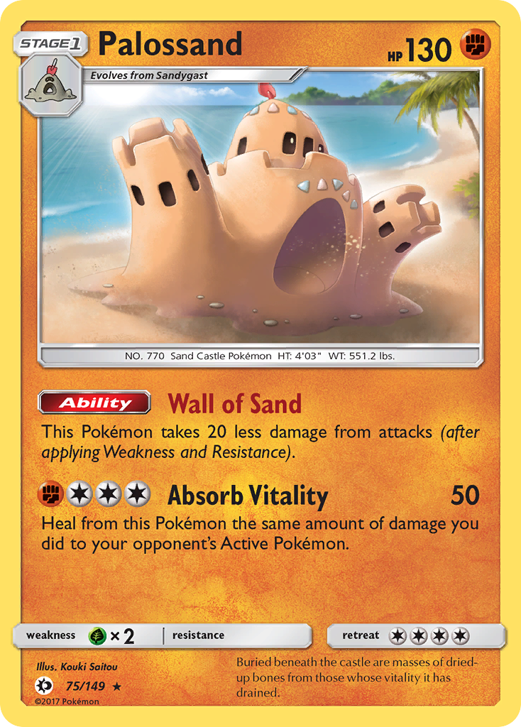 Sun & Moon Palossand #75/149