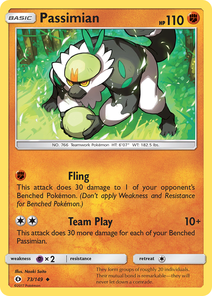 Sun & Moon Passimian #73/149