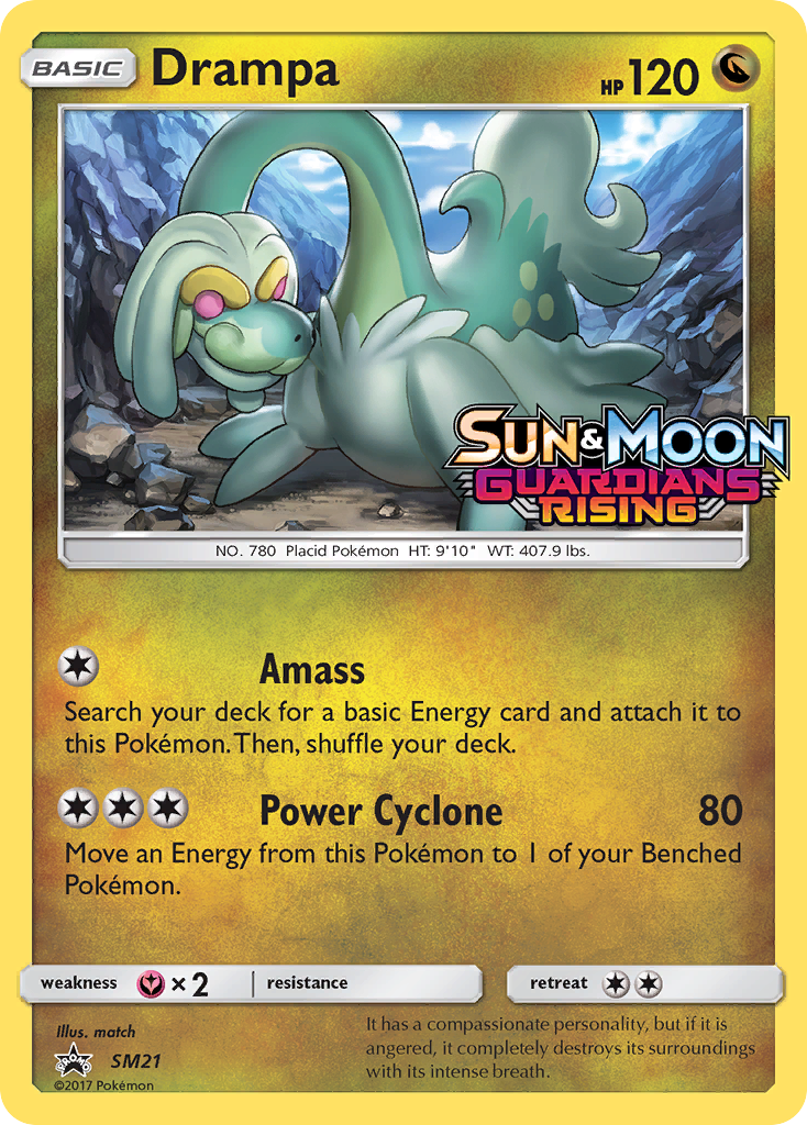 Sun & Moon Promo Drampa #21
