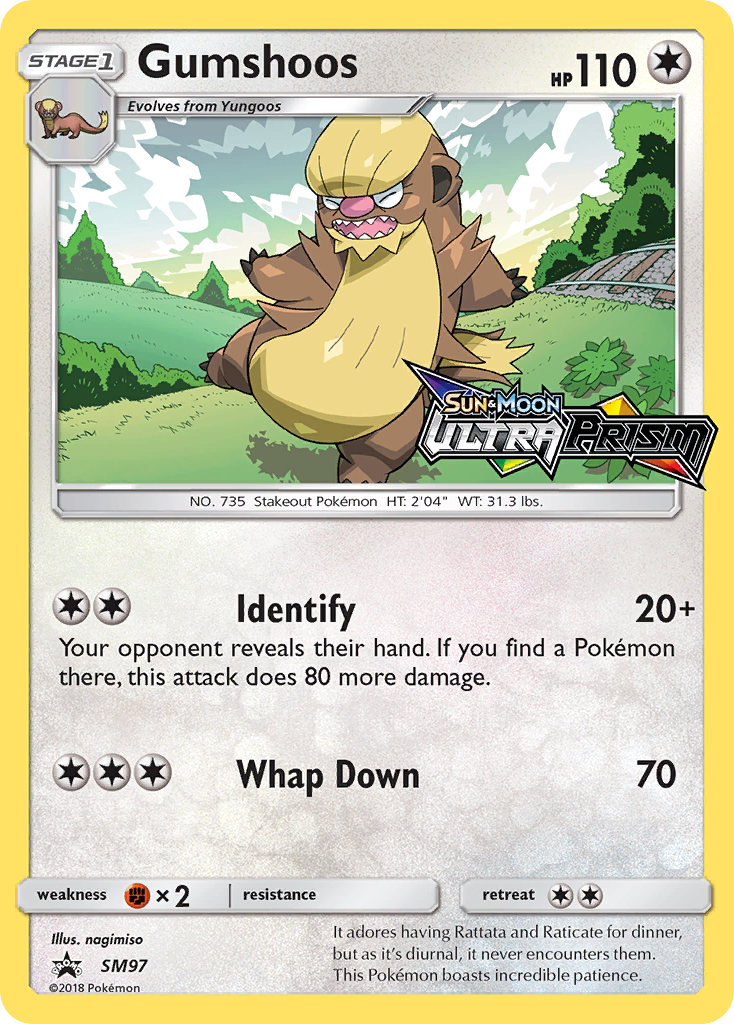 Sun & Moon Promo Gumshoos #97
