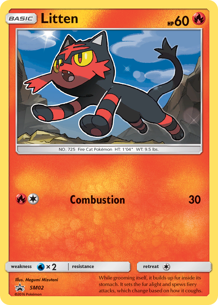 Sun & Moon Promo Litten #2