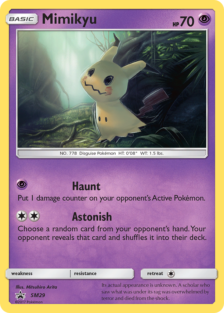 Sun & Moon Promo Mimikyu #29