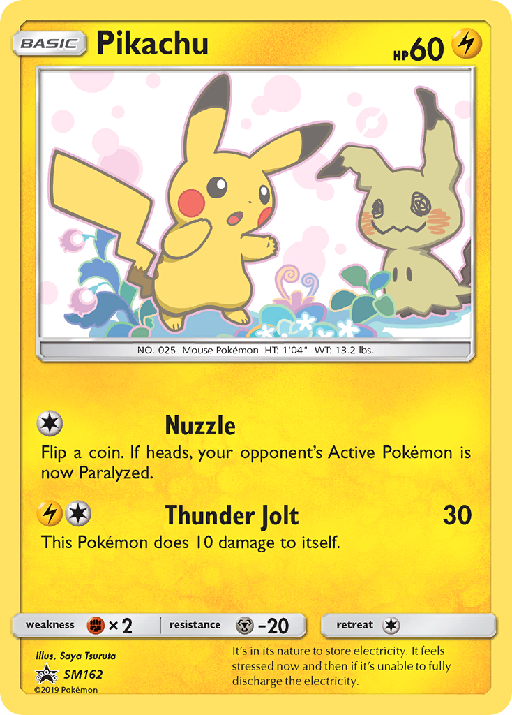 pikachu pokemon card promo Sun & Moon Promo Pikachu #162 – Kaartenverzamelen.nl