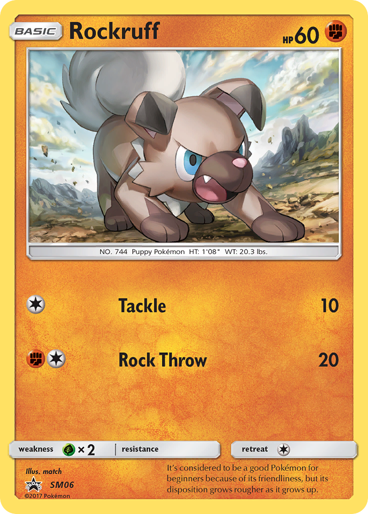 Sun & Moon Promo Rockruff #6