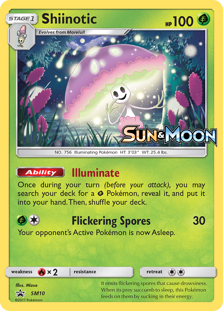 Sun & Moon Promo Shiinotic #10