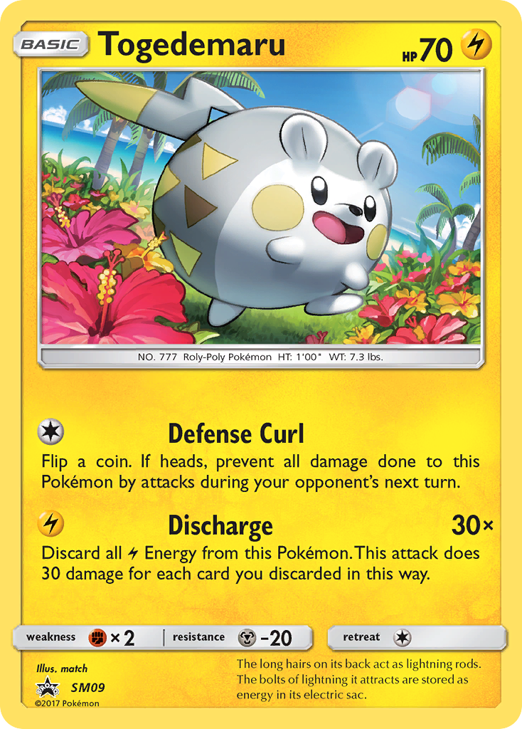 Sun & Moon Promo Togedemaru #9