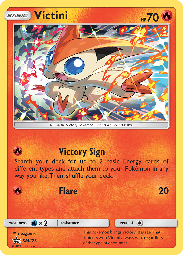 Sun & Moon Promo Victini #225