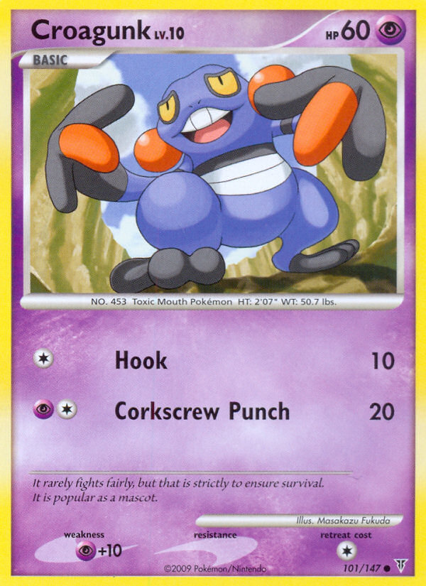 Supreme Victors Croagunk #101/147