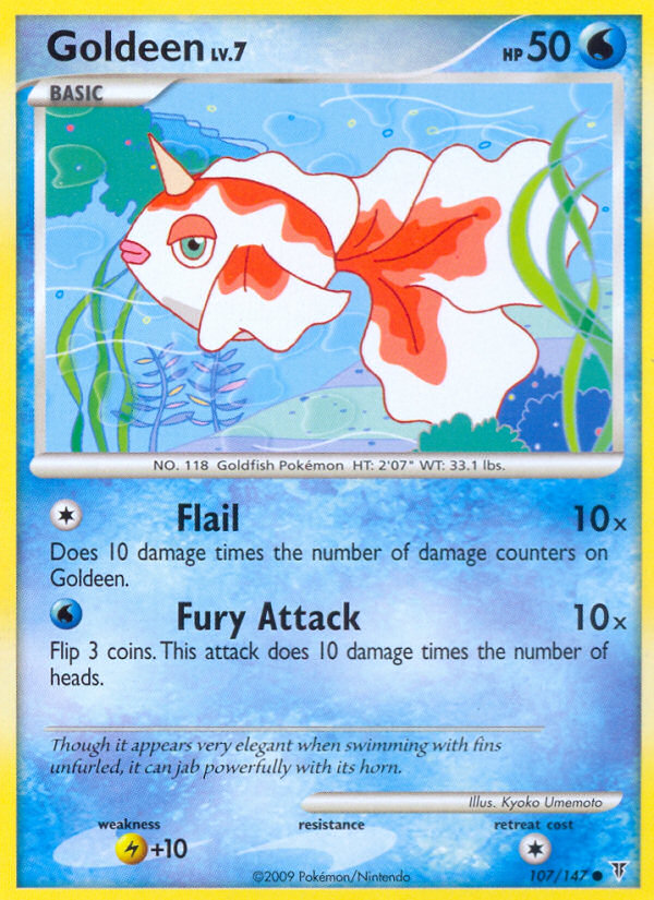 Supreme Victors Goldeen #107/147