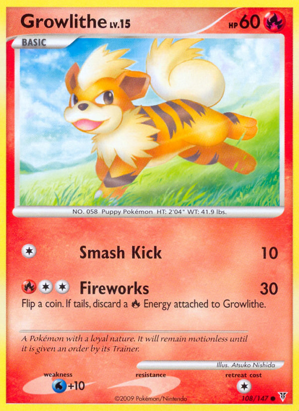 Supreme Victors Growlithe #108/147