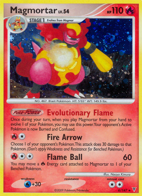 Supreme Victors Holo Magmortar #6/147