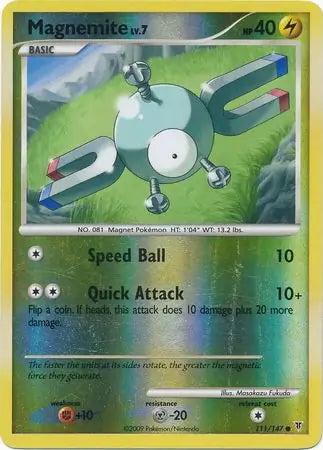 Supreme Victors Magnemite #111/147 reverse holo