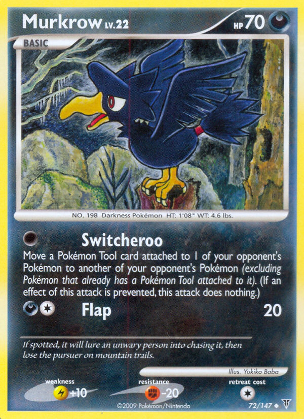 Supreme Victors Murkrow #72/147