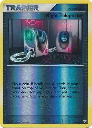 Supreme Victors Night Teleporter #138/147 reverse holo