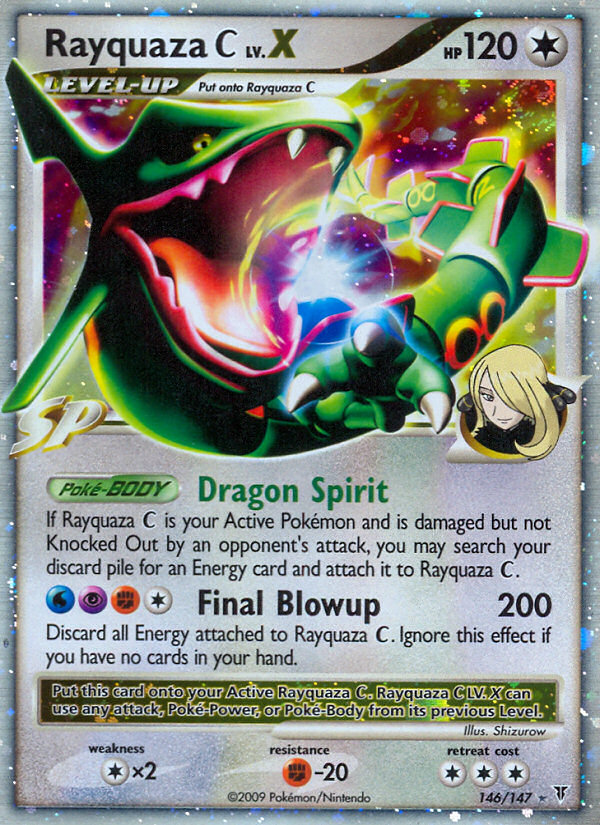 Supreme Victors Rayquaza C LV. X #146/147