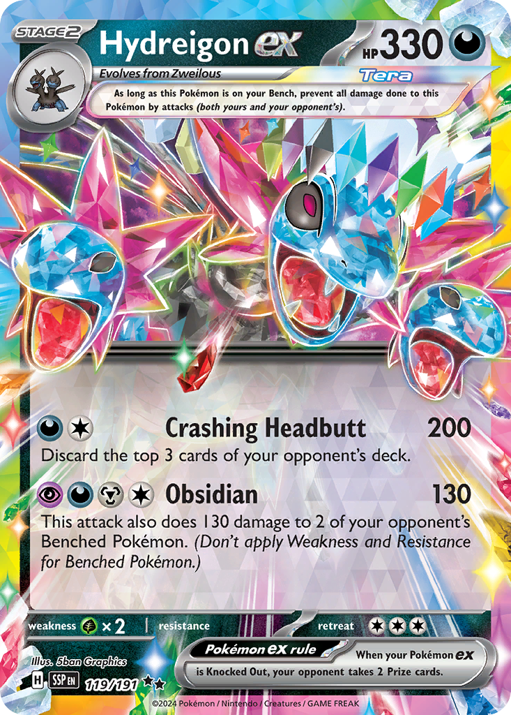 Surging Sparks Hydreigon ex #119/191