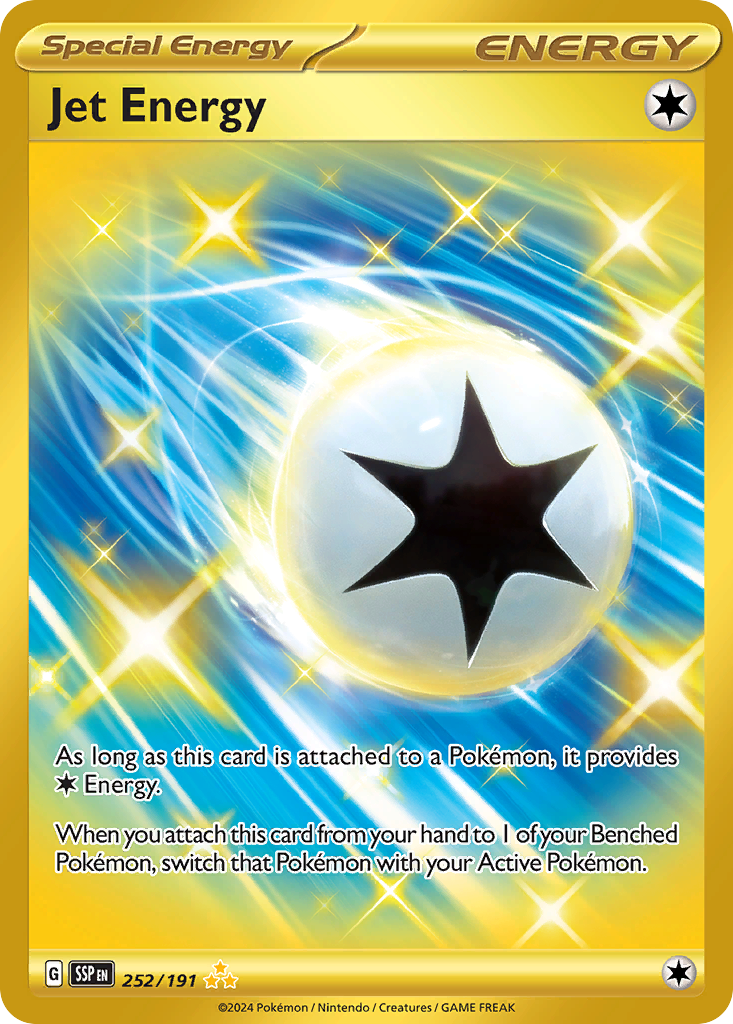 Surging Sparks Jet Energy #252/191 –