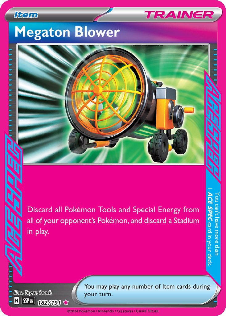 Surging Sparks Megaton Blower #182/191