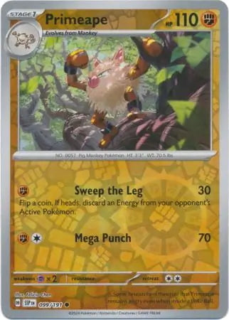 Surging Sparks Primeape #99/191 reverse holo