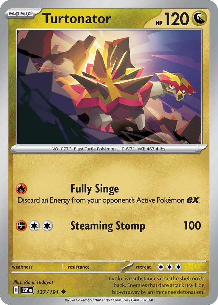 Surging Sparks Turtonator #137/191