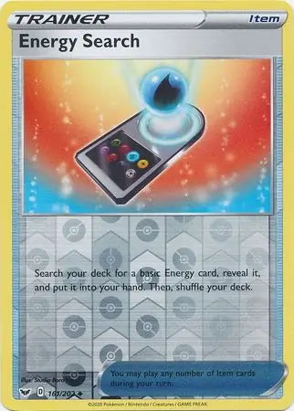 Sword & Shield Energy Search #161/202 reverse holo