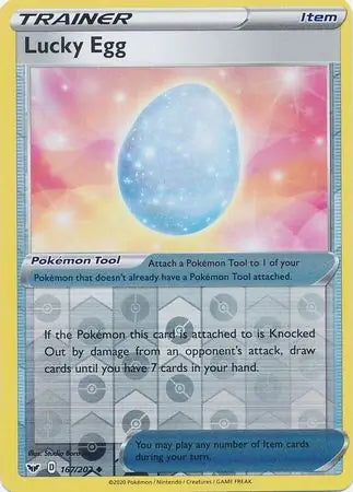 Sword & Shield Lucky Egg #167/202 reverse holo