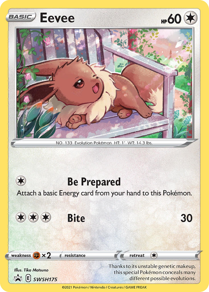Sword & Shield Promo's Holo Eevee #175