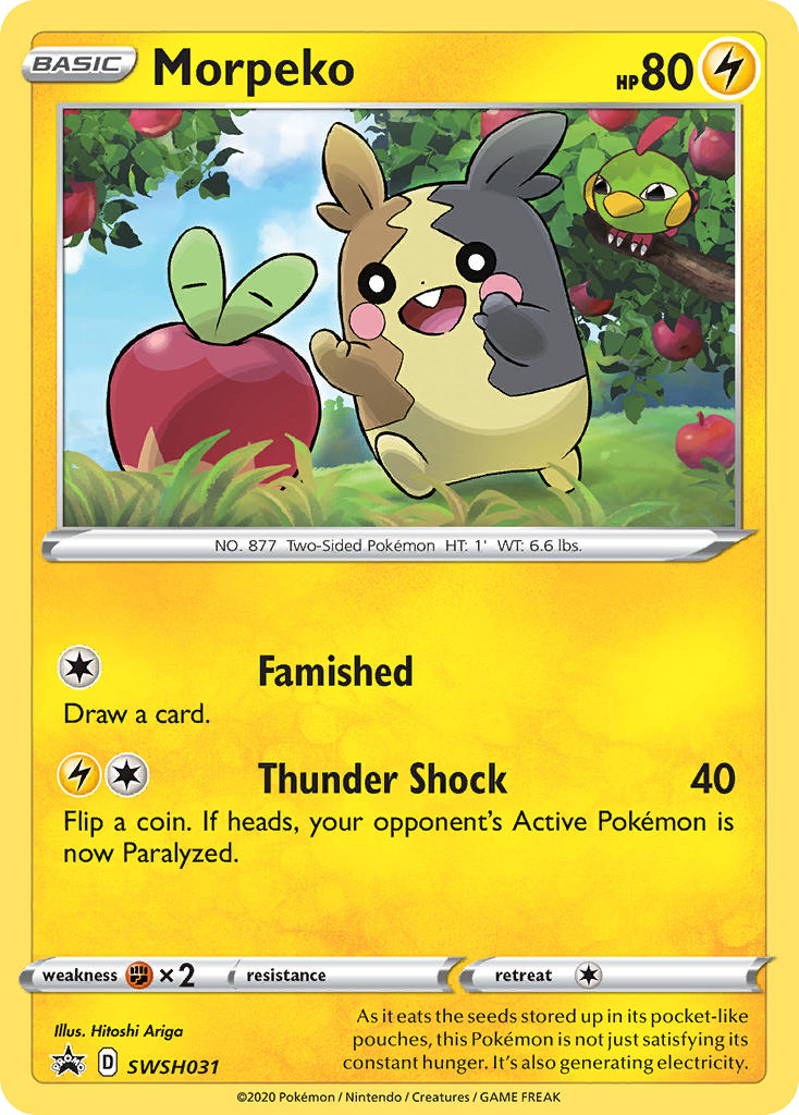 Sword & Shield Promo's Morpeko #31