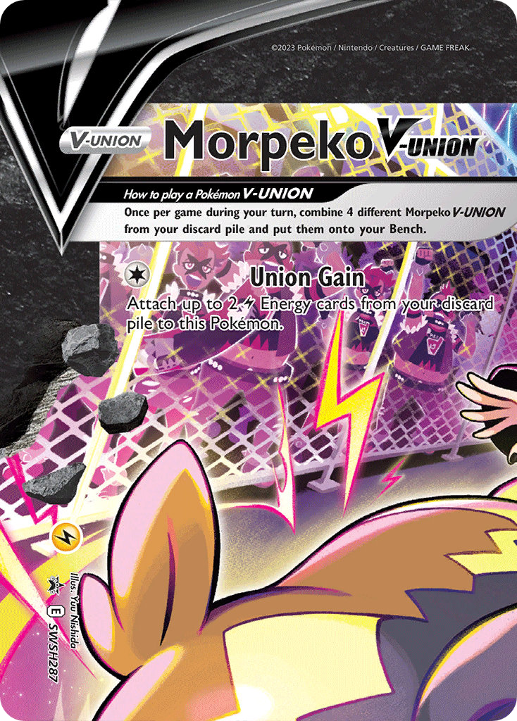 Sword & Shield Promo’s Morpeko V-UNION #287