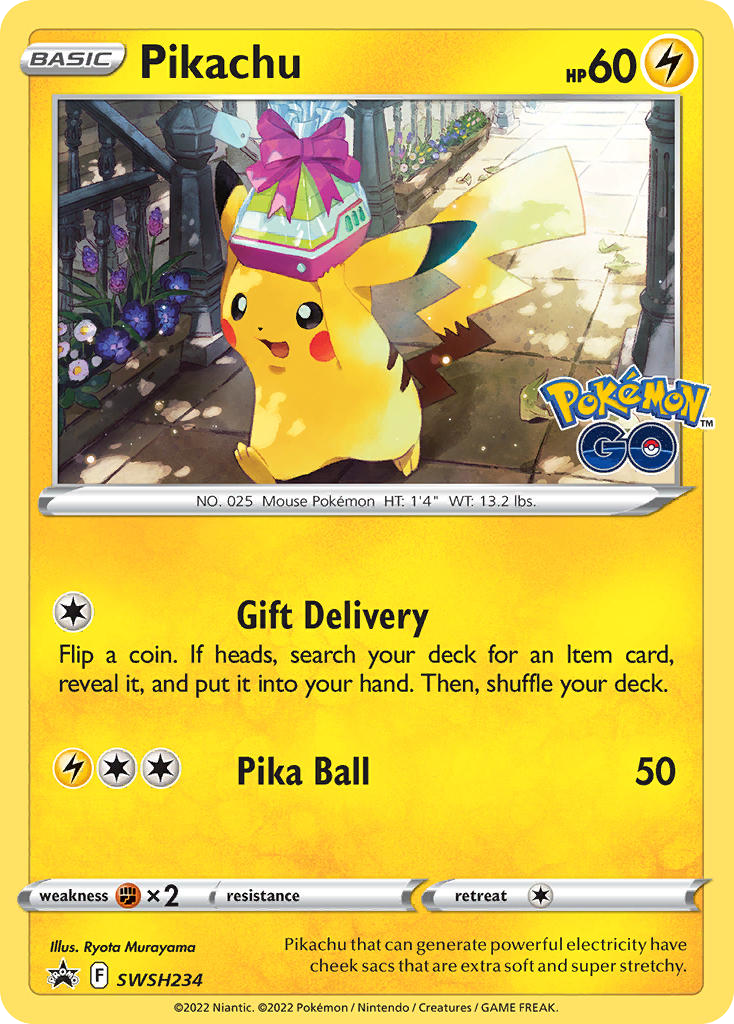 Sword & Shield Promos Pikachu #234 – Kaartenverzamelen.nl