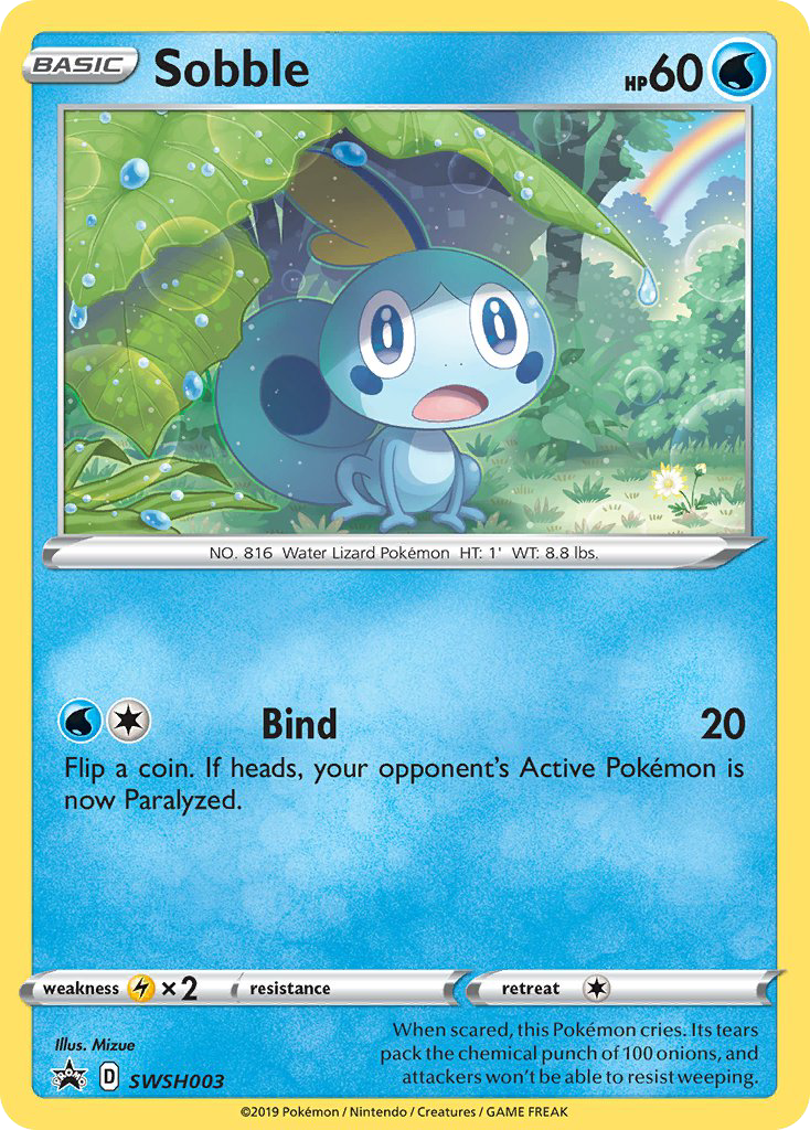 Sword & Shield Promo's Sobble #3