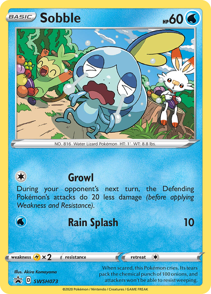 Sword & Shield Promo's Sobble #73