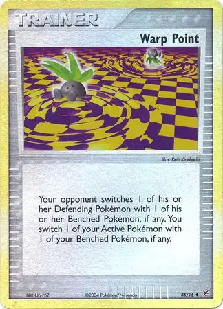 Team Magma v Aqua Warp Point #85/95 reverse holo