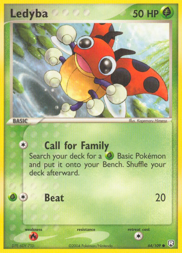 Team Rocket Returns Ledyba #64/109