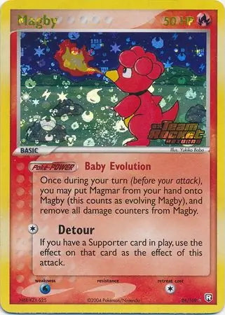 Team Rocket Returns Magby #24/109 reverse holo