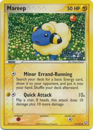 Team Rocket Returns Mareep #67/109 reverse holo