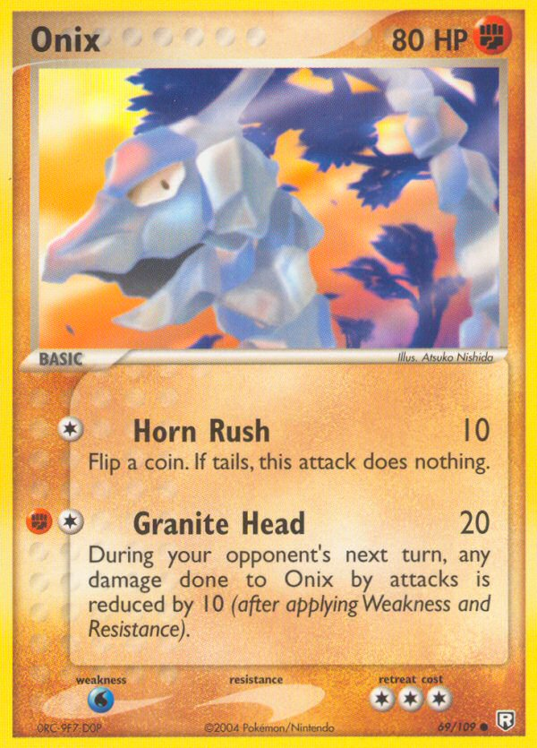 Team Rocket Returns Onix #69/109