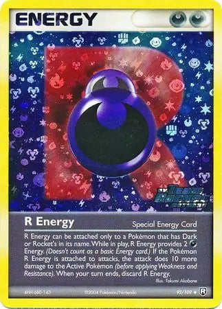 Team Rocket Returns R Energy #95/109 reverse holo