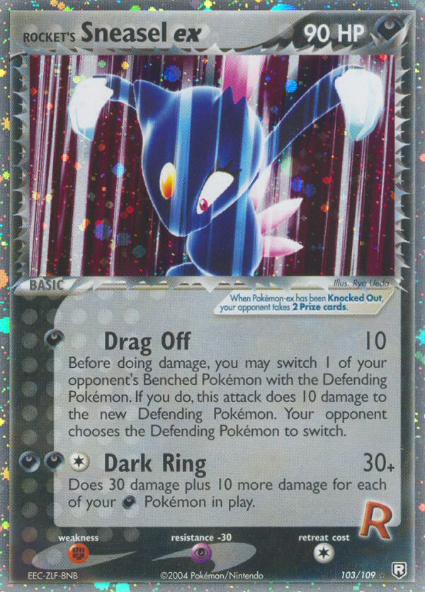 Team Rocket Returns Rocket's Sneasel ex #103/109 – Kaartenverzamelen.nl