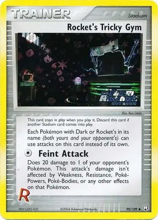 Team Rocket Returns Rocket’s Tricky Gym #90/109 reverse holo