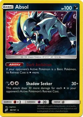 Team Up Absol #88/181 reverse holo