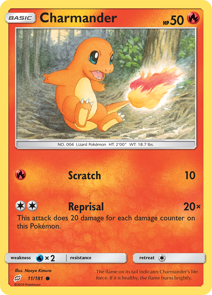Team Up Charmander #11/181
