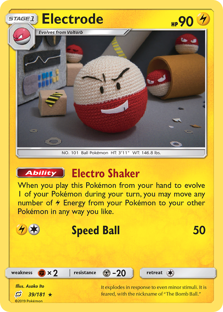 Team Up Holo Electrode #39/181