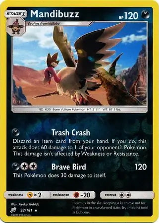 Team Up Mandibuzz #93/181 reverse holo