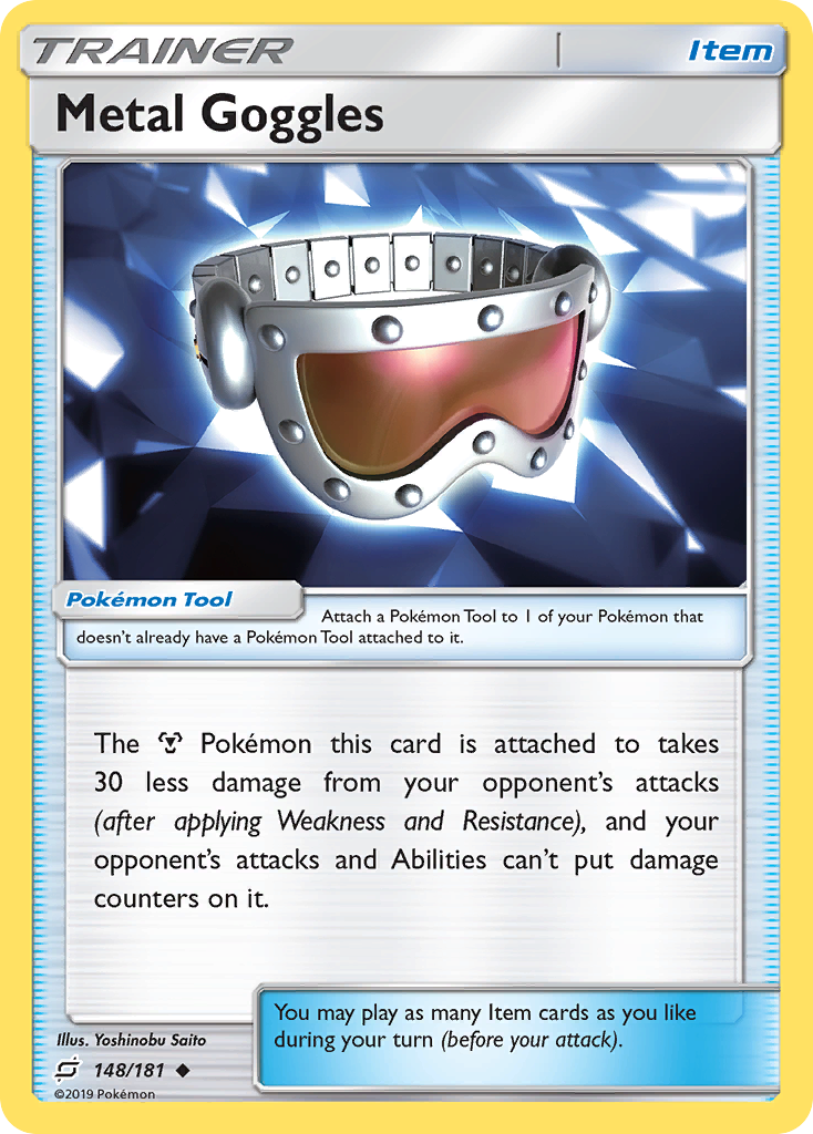 Team Up Metal Goggles #148/181