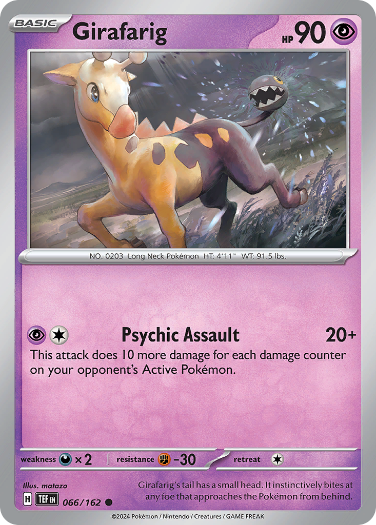 Temporal Forces Girafarig #66/162