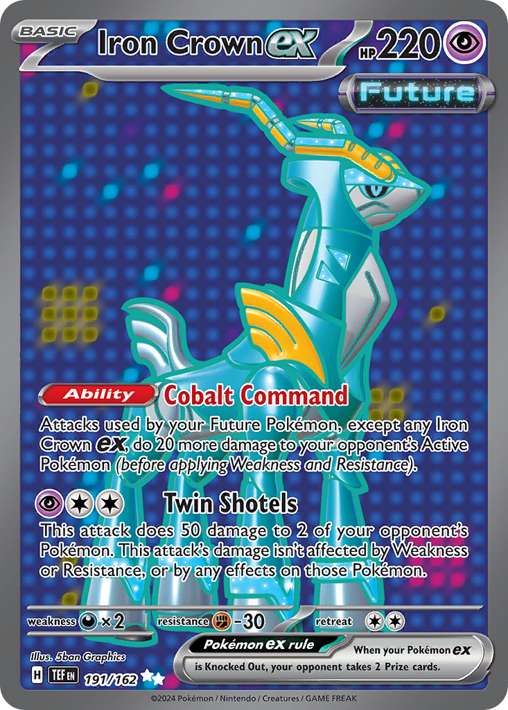 Temporal Forces Iron Crown ex #191/162