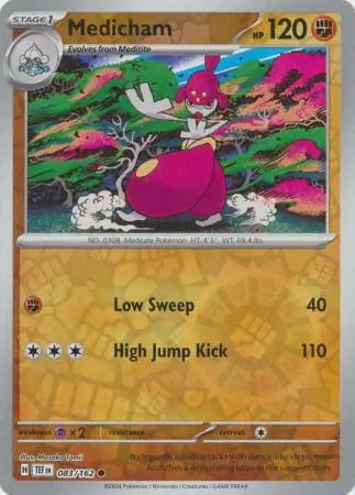 Temporal Forces Medicham #83/162 reverse holo