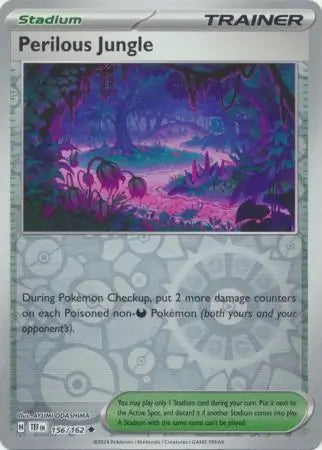 Temporal Forces Perilous Jungle #156/162 reverse holo