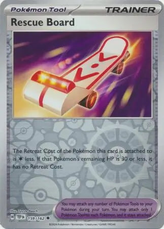 Temporal Forces Rescue Board #159/162 reverse holo